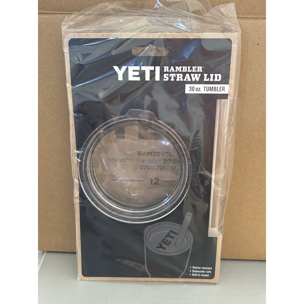 Yeti Rambler Straw Lid‎ for 30oz Tumbler Carded Brand New In Package